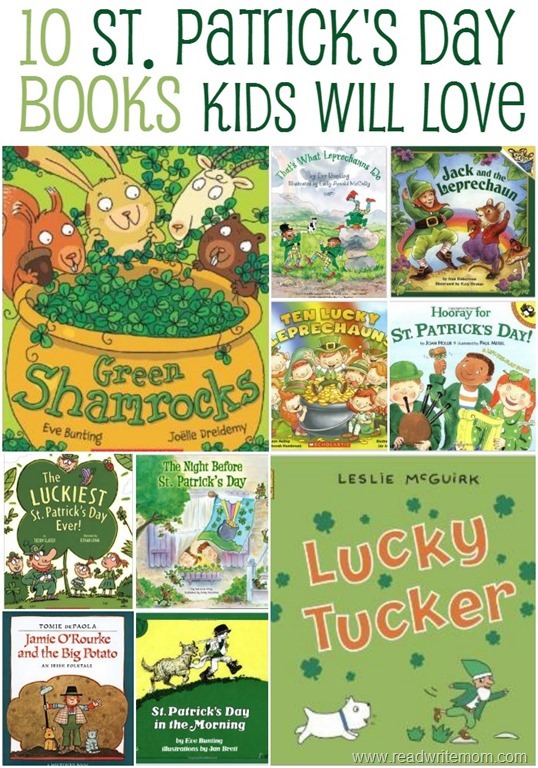 st patrick's books for kids