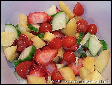 fruit veggie salad 2