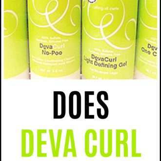 Does Deva Curl work and make your hair curly? My personal review and before and after pictures using Deva Curl. #hair #curls #curlyhair #hairproducts #devacurl