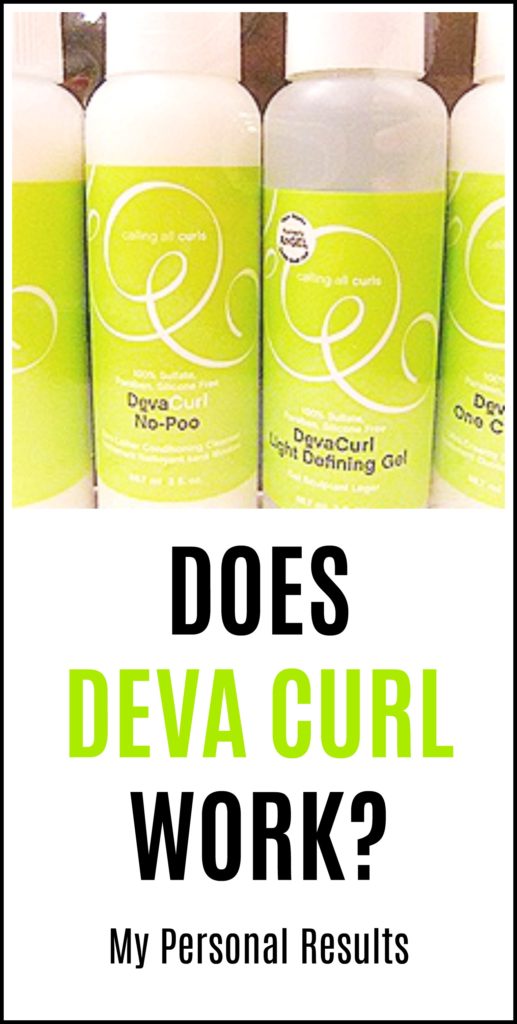 Does Deva Curl work and make your hair curly? My personal review and before and after pictures using Deva Curl. #hair #curls #curlyhair #hairproducts #devacurl 