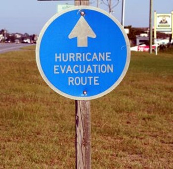 hurricane route