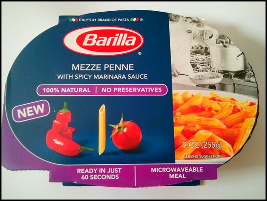 barilla microwavable meals