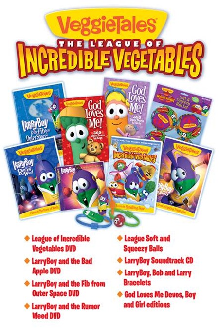 veggie tales league of incredible vegetables