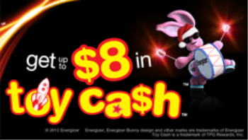 energizer toy cash