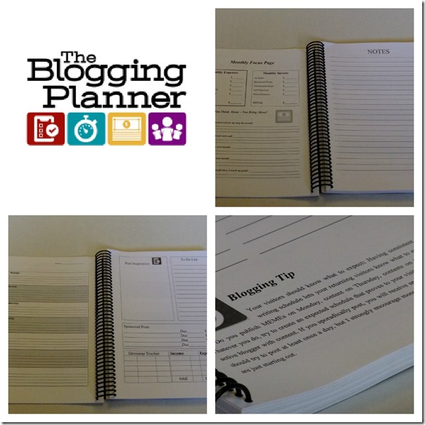 blogging planner organizer