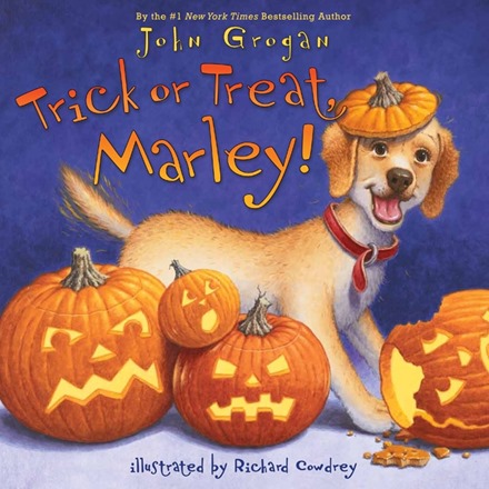 TRICK OR TREAT MARLEY halloween books for kids
