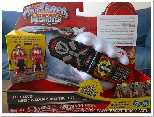 power rangers lost galaxy morpher toy