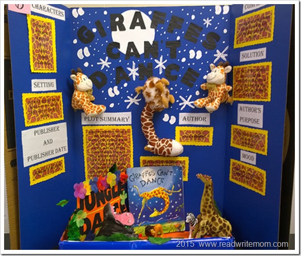 giraffes cant dance reading fair project