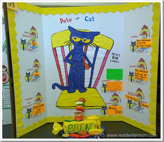 pete the cat reading fair project