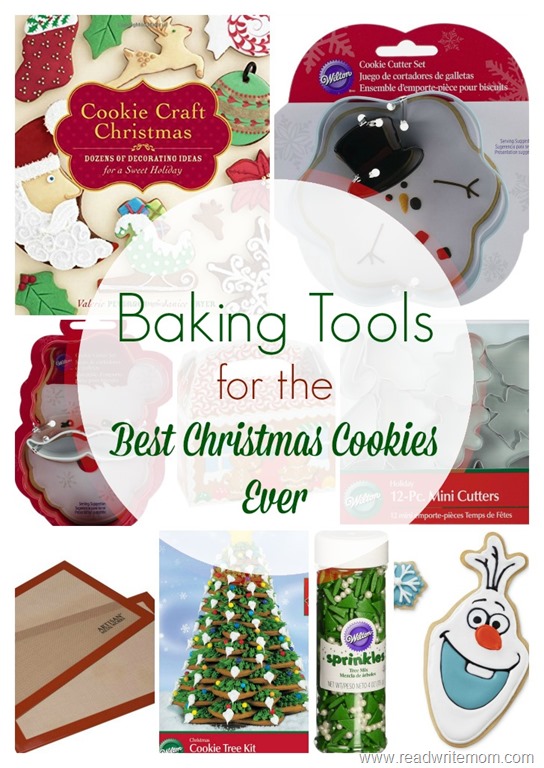 baking tools for christmas cookies