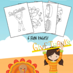 printable thanksgiving coloring book