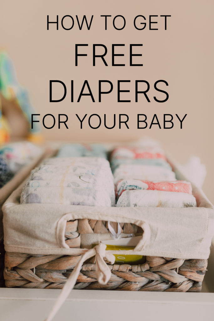 how to get free diapers for your baby