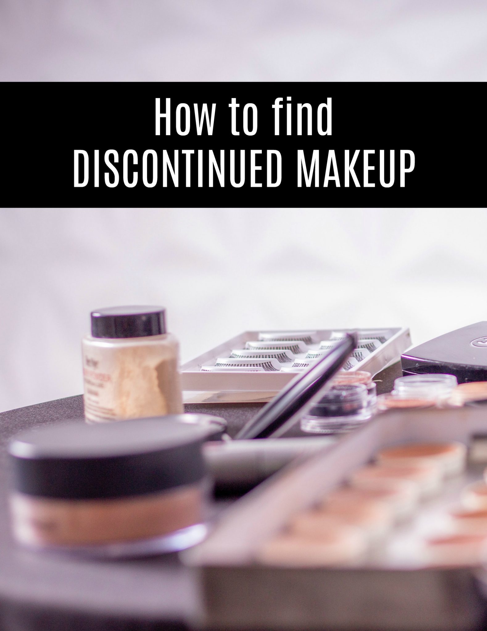 how to find discontinued makeup
