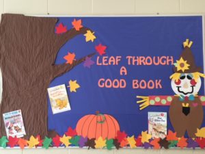 Library Bulletin Board Decorations Ideas- And Doors Too!