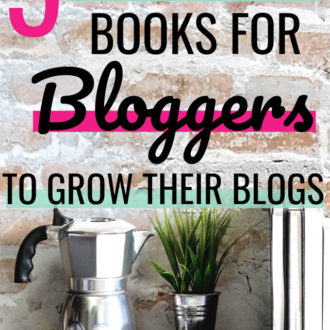 Five must-have books for bloggers to grow your blog.