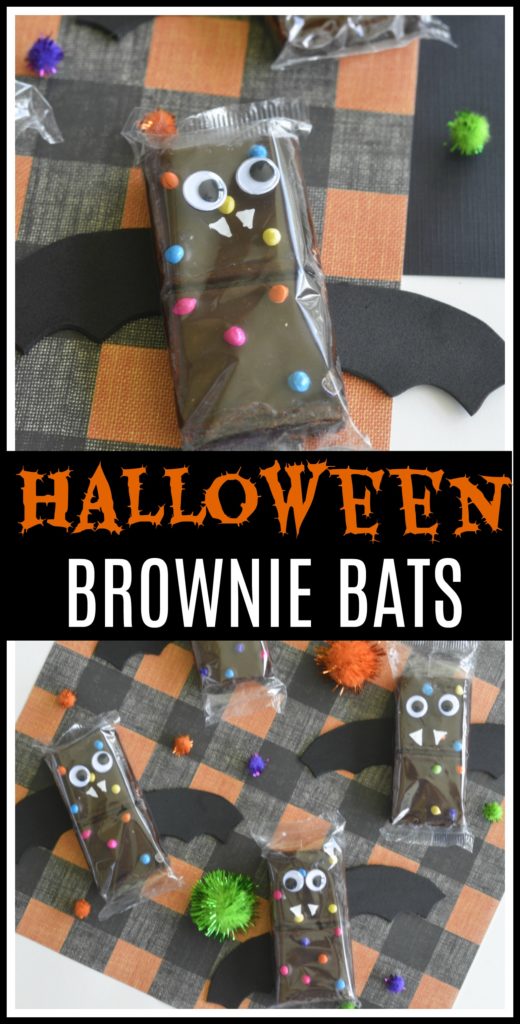 Halloween Snack Brownie Bats Treats Are Fun to Make and Eat