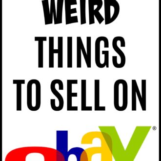 25 weird things to sell on Ebay to make money.
