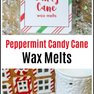 peppermint candy cane wax melts