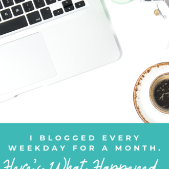 If you are wondering how to increase blog traffic, i tried blogging every day for a month. My results might surprise you.