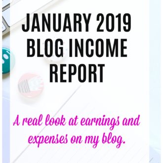 january 2019 blog income report
