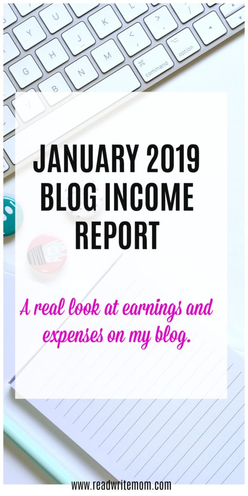 january 2019 blog income report