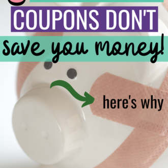 Coupons are great to use but sometimes coupons don't save you money. Here's how to tell if a coupon is worth using at the store.