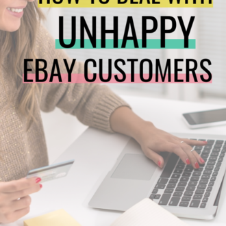 If you sell on Ebay you are bound to run into an unhappy customer. Here are some ways to deal with unhappy Ebay customers and make things right.