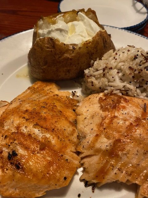 red lobster salmon