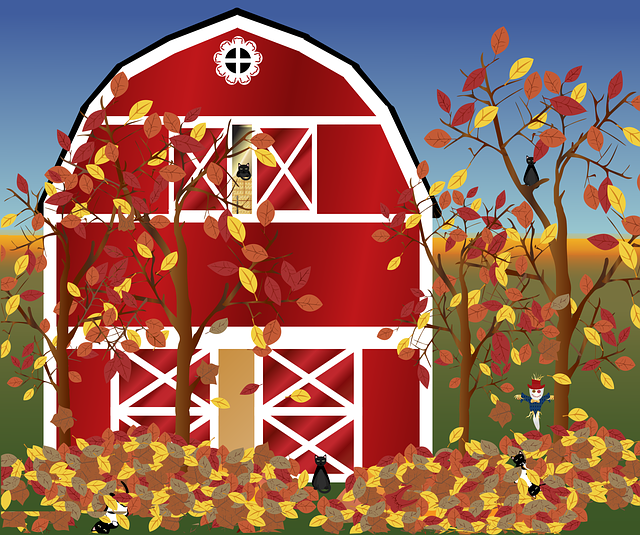fall barn