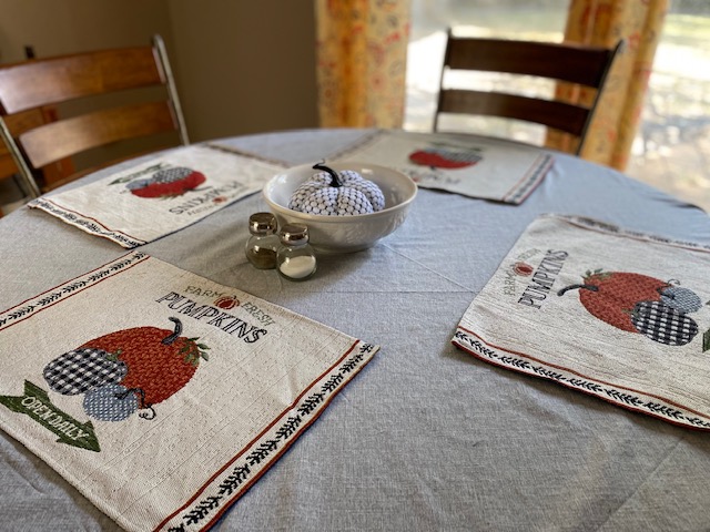 fall placemats