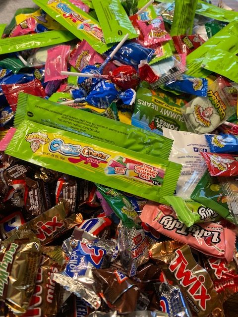 Halloween candy for treat bags