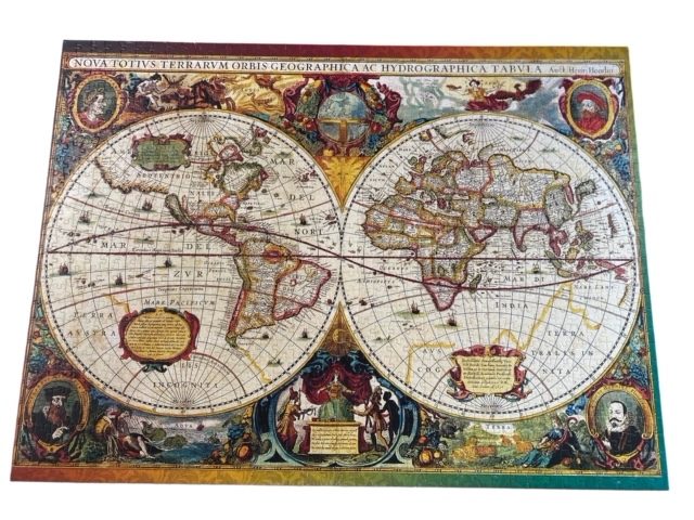 antique map puzzle