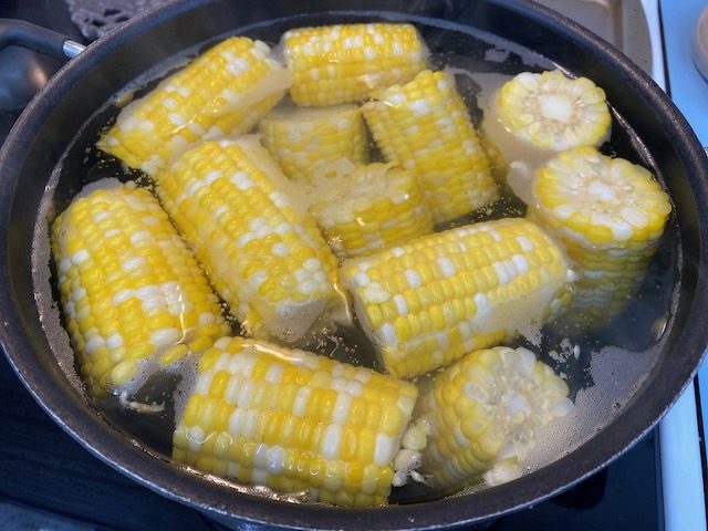parboil corn