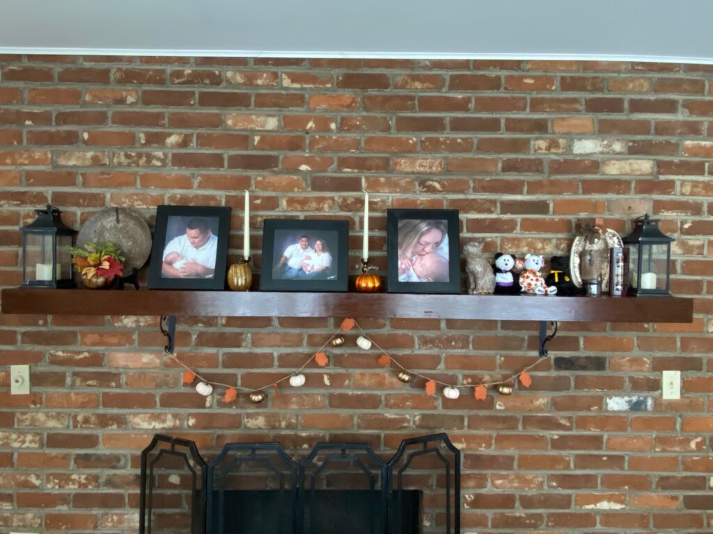 fall mantle decor